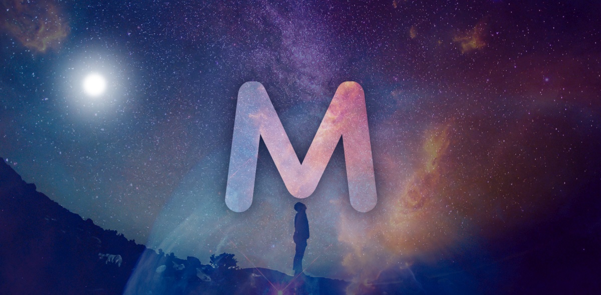 Jak działamy zdjęcie kosmos z literą M