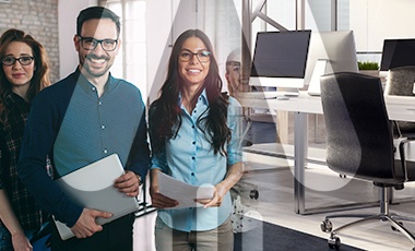 Zdjęcie ludzi z Logo marcova